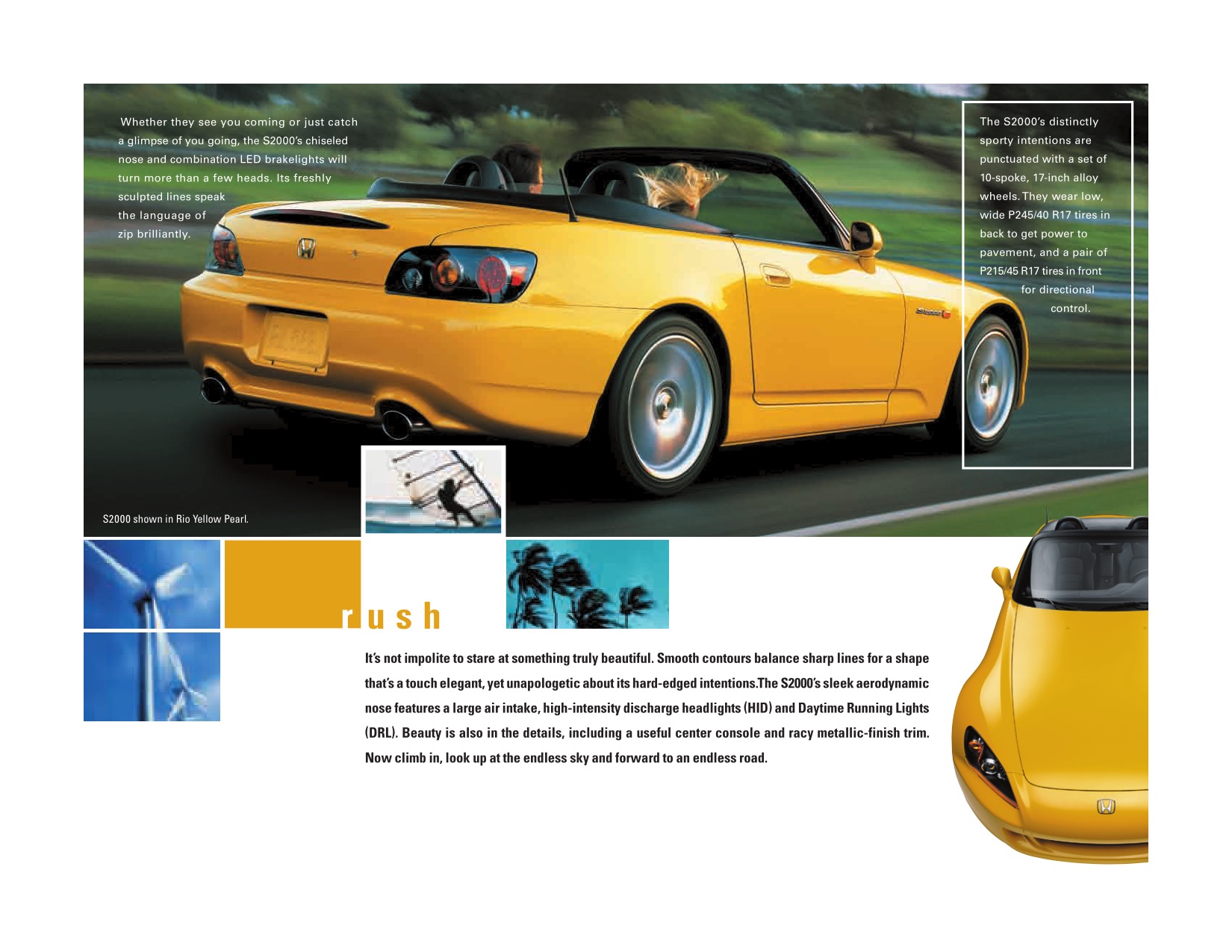 2007 Honda S2000 Brochure Page 3